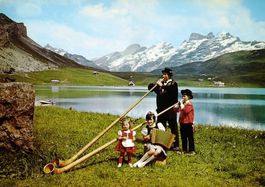 MELCHSEE-FRUTT Alphornbläser Seppli Durrer Kerns