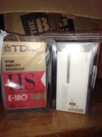 VHS Kassetten TDK & Sony