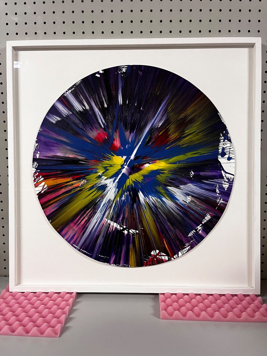 Dipinti: DAMIEN HIRST - Circle - gerahmt - Museumsglas – Usato da Unterägeri venduto da Sportster0 3