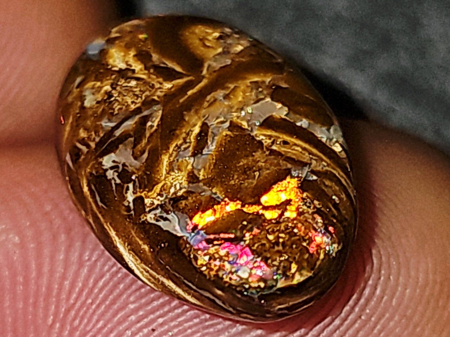 Pietre preziose: Natürlicher Australischer Boulder Opal – Nuovo e nell'imballaggio originale da Uerkheim venduto da Winwinner 5