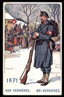 Verrieres, Schweizer Soldat im 19. Jarhu