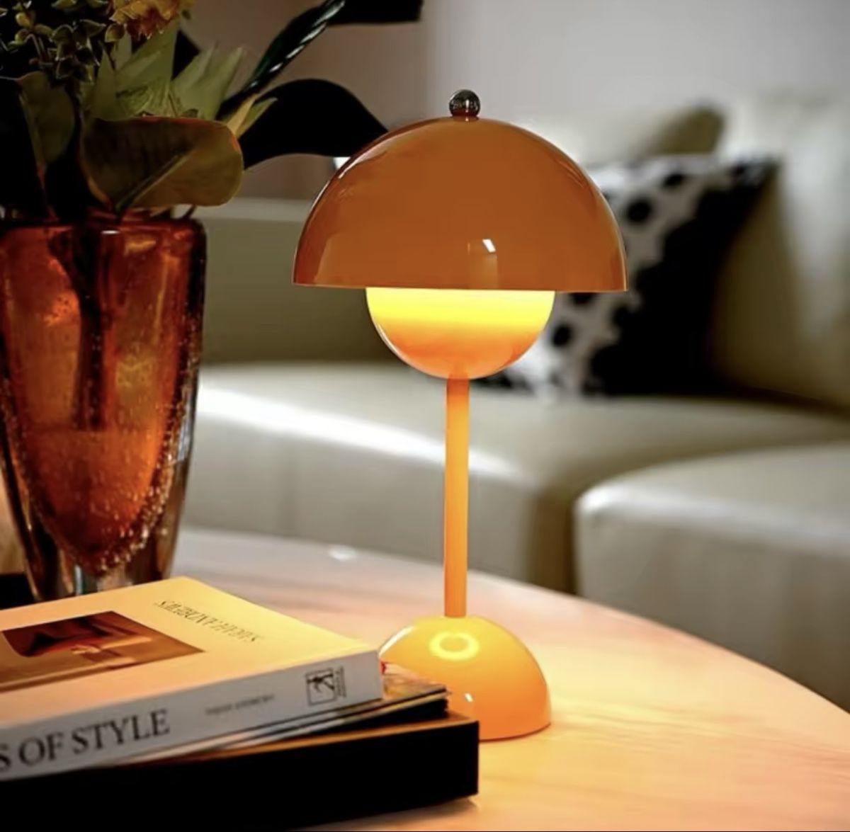 Lampade: Pilz Lampe Tischleuchte, Dimmbar, Touch! – Nuovo (secondo la descrizione) da Flawil venduto da swisstrendshop