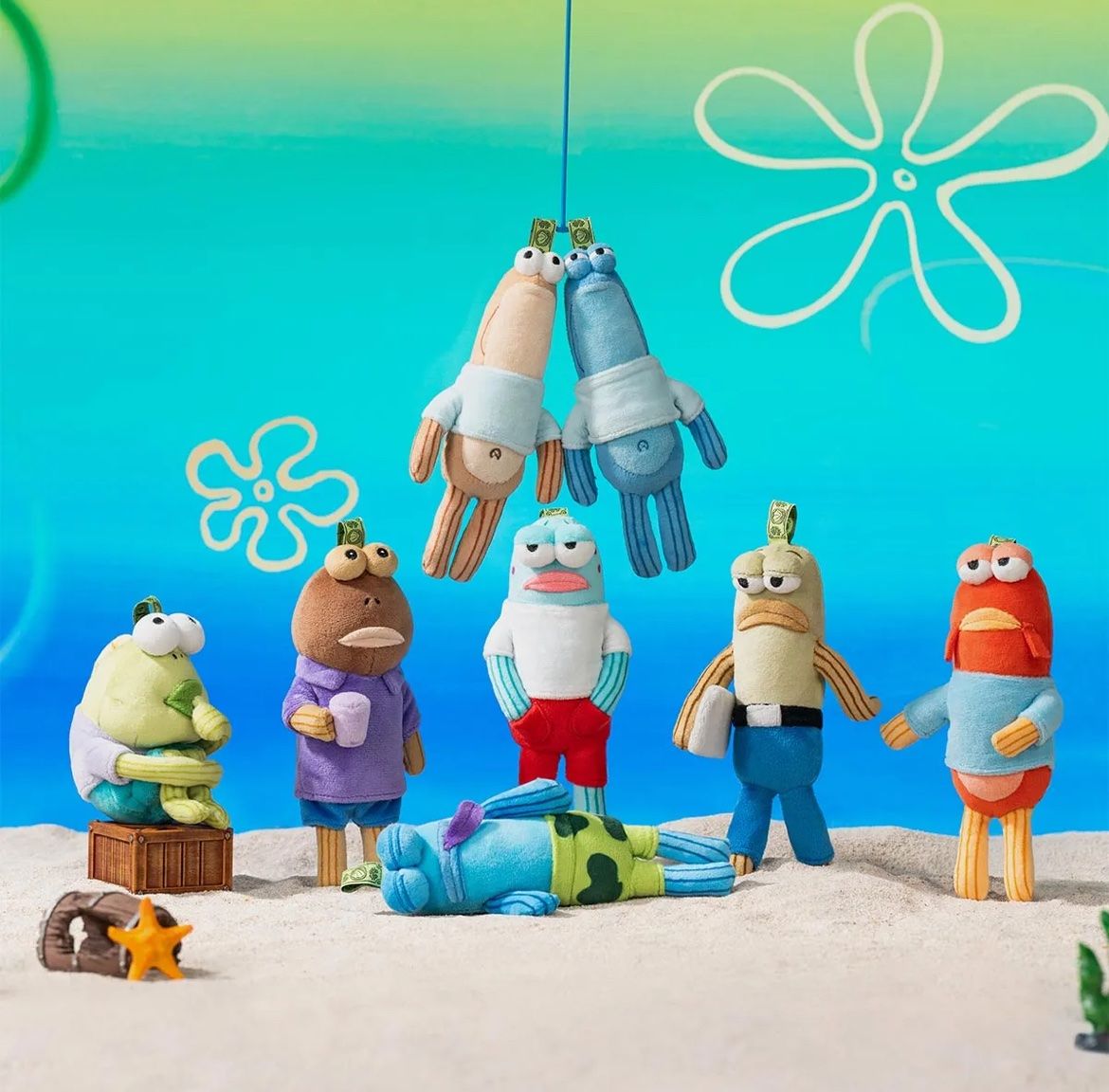 Pop Mart Statuette: Pop Mart Bikini Bottom Buddies Plush - Blind Box – Nuovo e nell'imballaggio originale da Glattbrugg venduto da arttoy.land 2