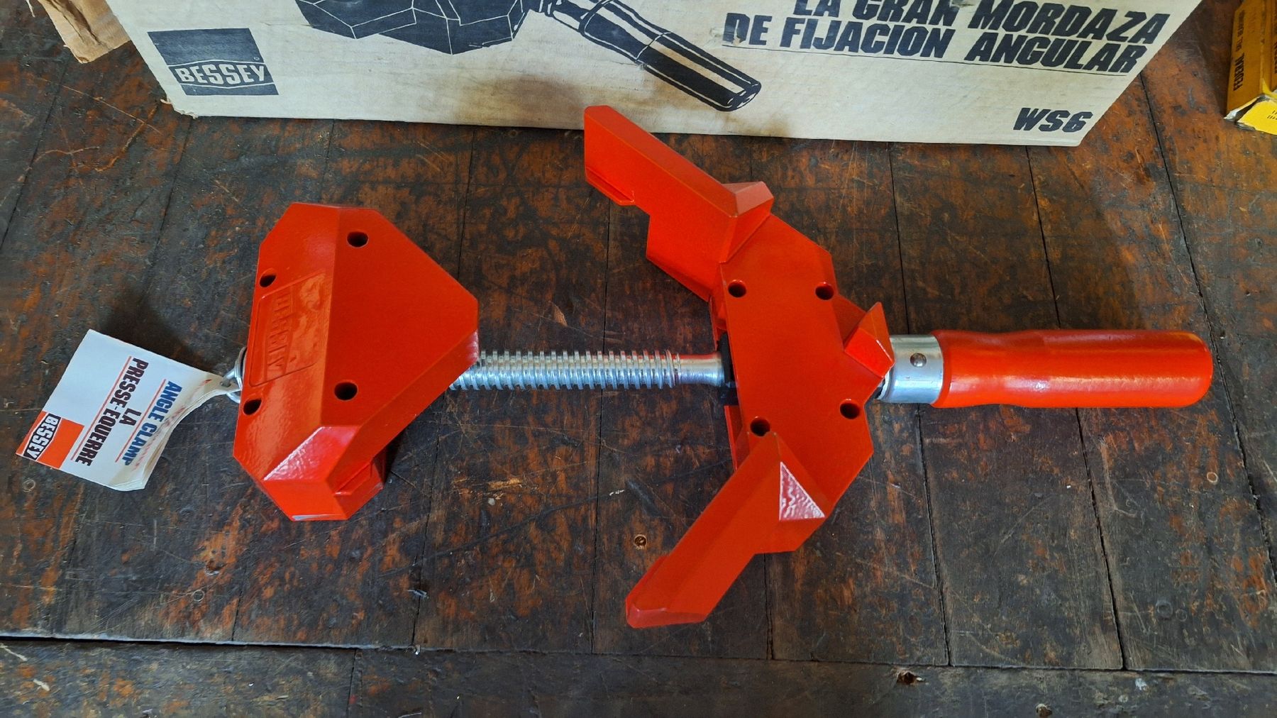 Bessey Tutti gli attrezzi: Bessey WS6 Winkelspanner, NEU – Nuovo e nell'imballaggio originale da Langenthal venduto da Physycer0 2