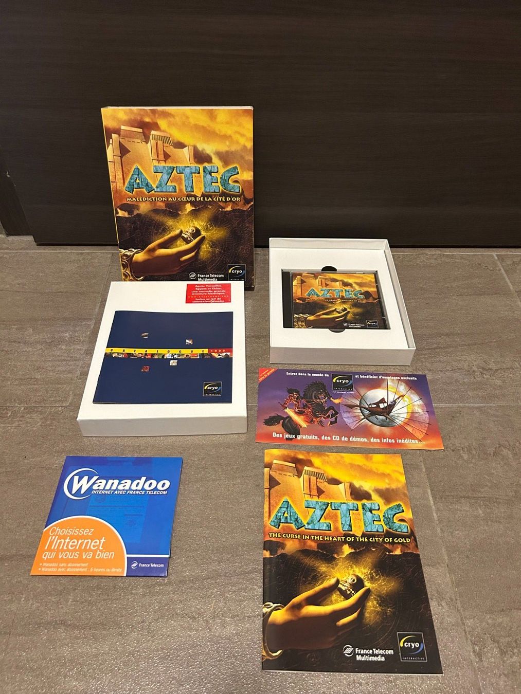 Giochi: Jeu vidéo Aztec la malédiction - CD-ROM – Usato da Lausanne venduto da Retro-geek 2
