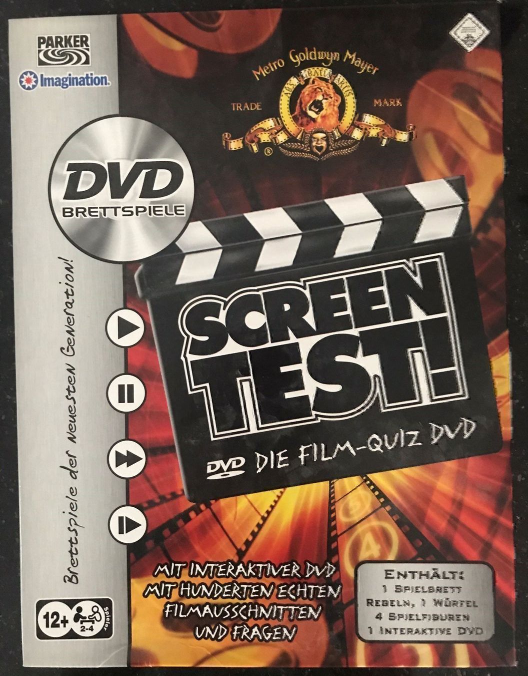 Spiele: Screen Test, interaktives Kultspiel - DVD Brettspiel – Gebraucht aus Niederweningen von baghirac