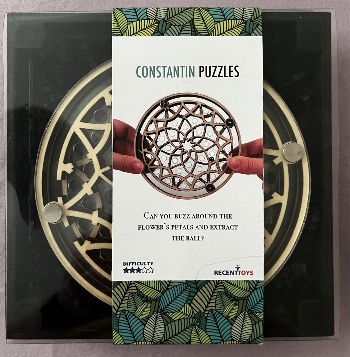 Giochi: Flower Maze / Blumen Labyrinth Spiel  – Usato da Winterthur venduto da Sabbia99