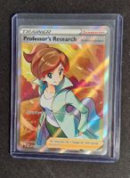 Pokemon Karte Professor's Research SWSH152 Full Art Holo