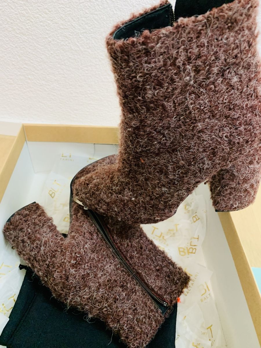 Scarpe da donna: Boots size 37 brown fabric with zipper new – Nuovo (secondo la descrizione) da Kilchberg ZH venduto da RebeccaPhilipp 1