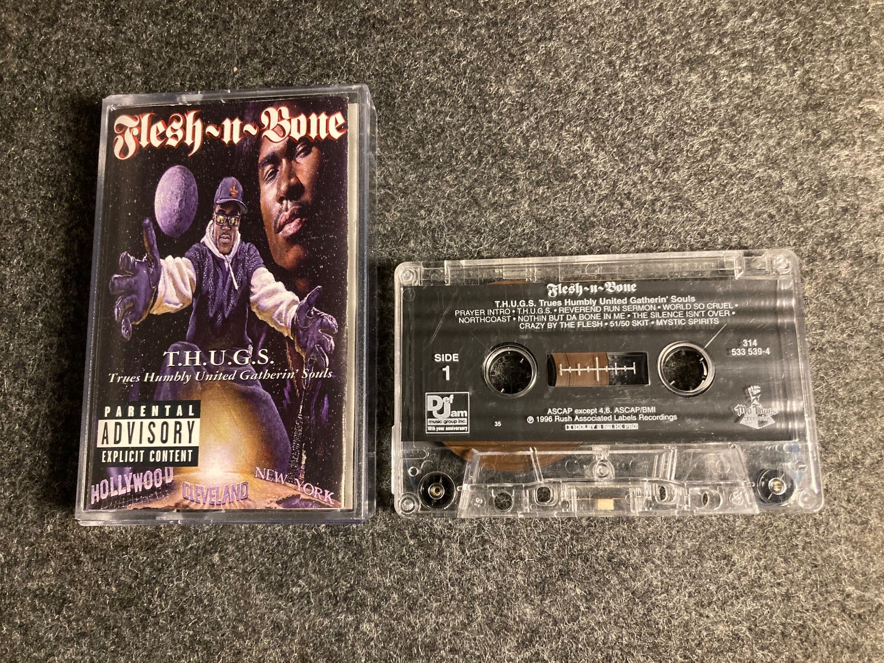 Musicassette: Flesh-N-Bone - T.H.U.G.S. (MC) – Usato da Fribourg venduto da Karushi 3