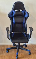 Gamingstuhl / Bürostuhl schwarz-blau – Racing Design