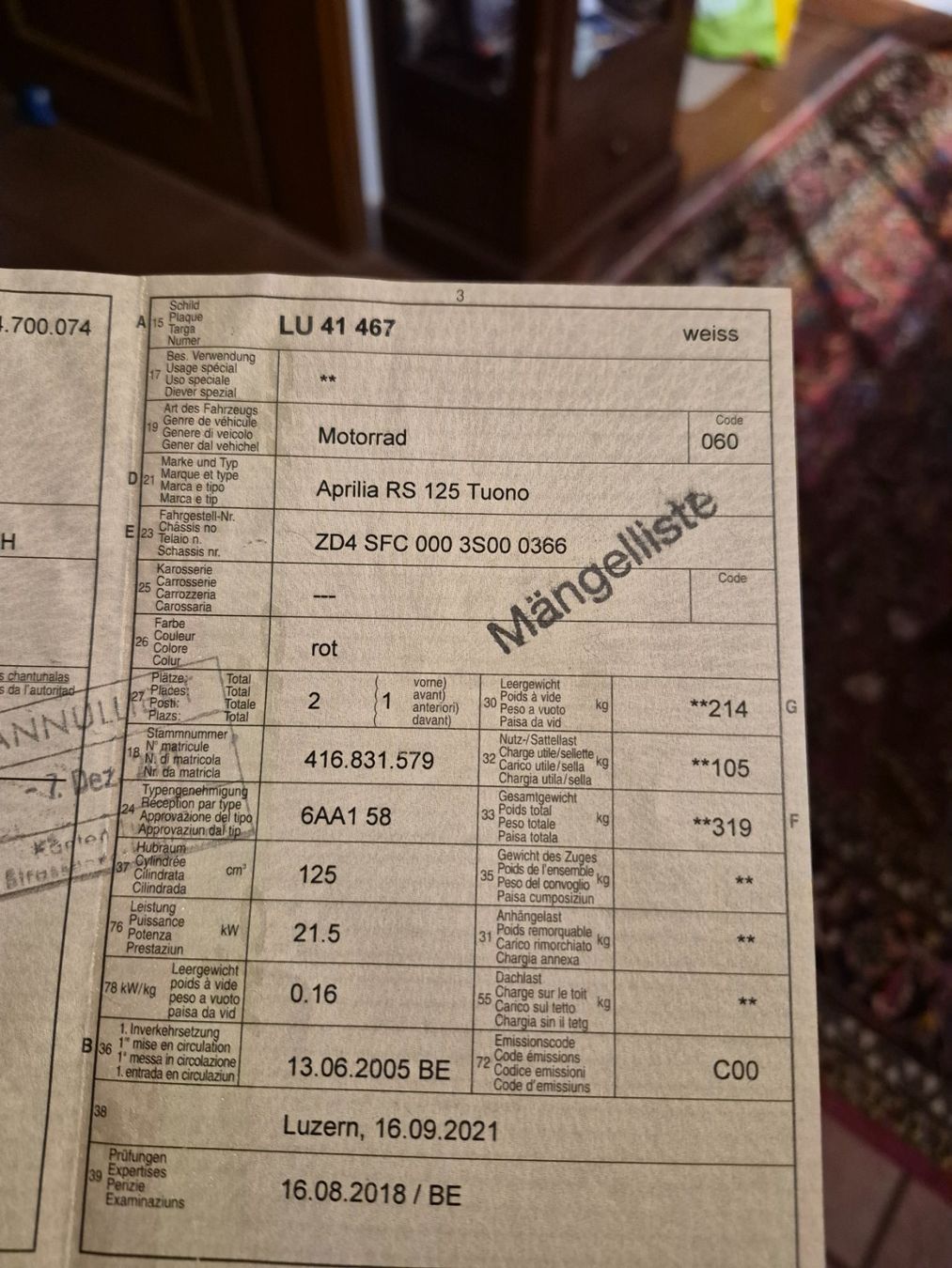 Aprilia Strada: Aprilia Tuono 125 cc – Usato da Riva San Vitale venduto da Marneta 6
