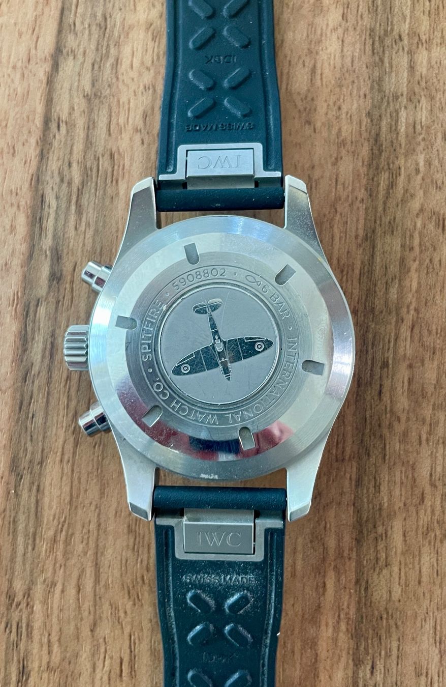 IWC Orologi: IWC Chronograph Spitfire IW387903 – Usato da Horn venduto da Mabaay 3