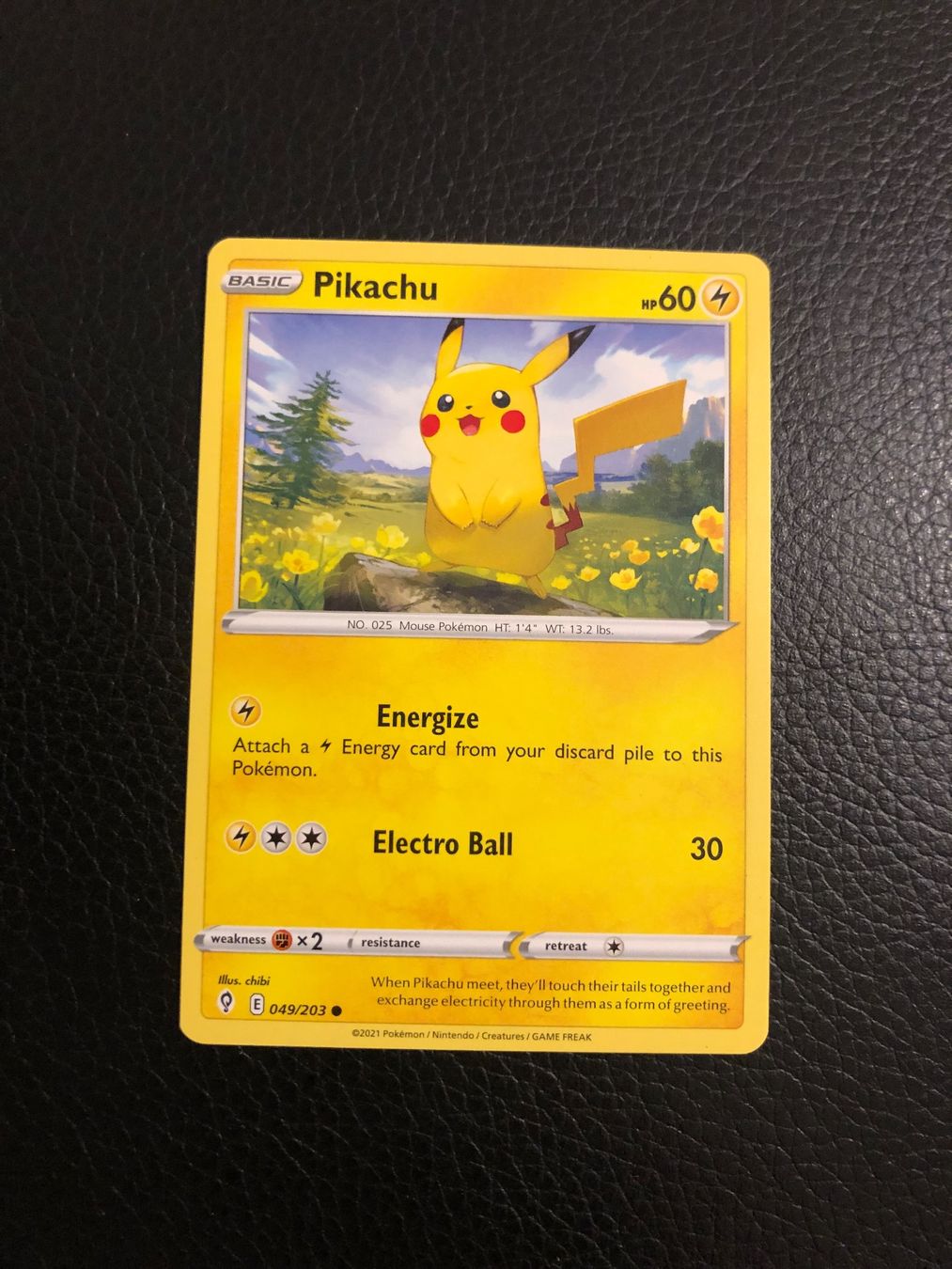 Pokémon Carte collezionabili: Evolving Skies Pikachu 49/203 NM Ab 1 – Usato da Paradiso venduto da Pkmn10