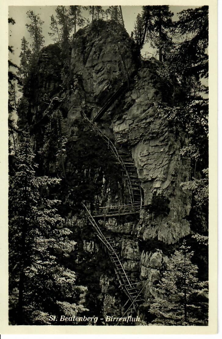 Cartoline postali: St. Beatenberg - Birrenfluh – Usato da Hochdorf venduto da Ziegel-16