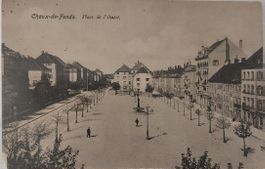 LA CHAUX-DE-FONDS  -  Place de l'Ouest