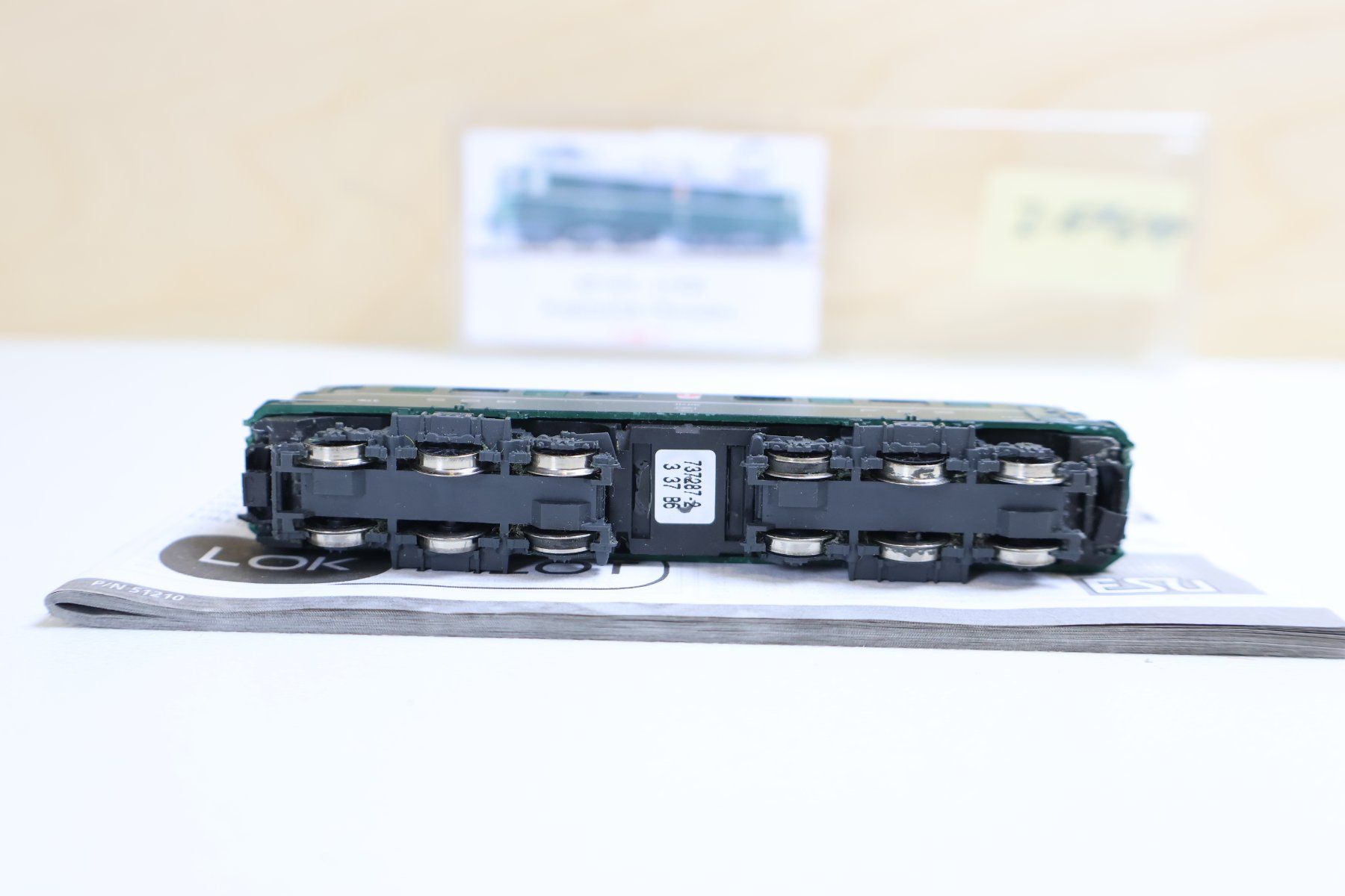 Trix Modellini di ferrovie: Minitrix SBB Ae 6/6 E-Lok "Obwalden"- ESU V5 Digital Spur N – Difettoso da Winterthur venduto da Monstera 6