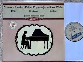 Meistersolisten-Serie Bach Puyana  Larrieu Wallez TOP LP🛀