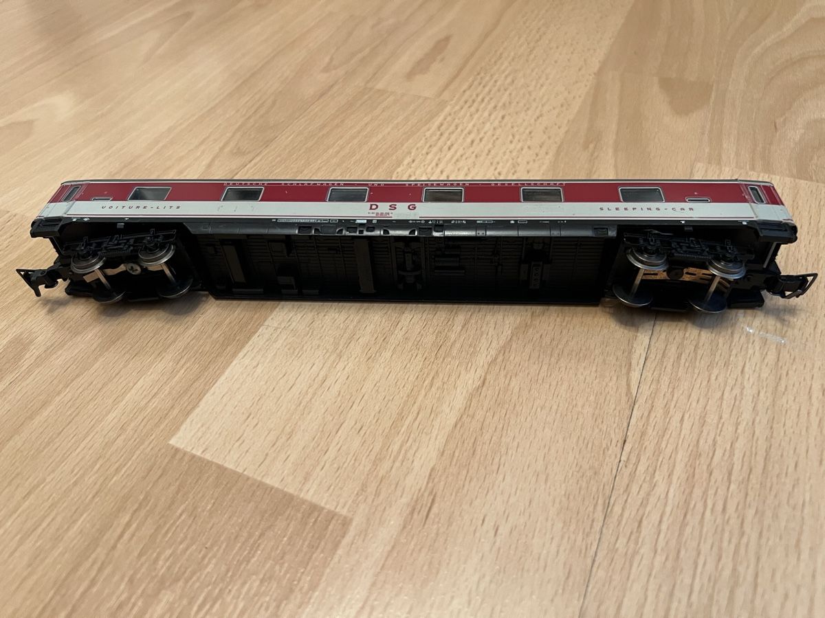 Fleischmann Modellini di ferrovie: Fleischmann Schlafwagen DSG – Usato da Gisikon venduto da ram_78bx 2