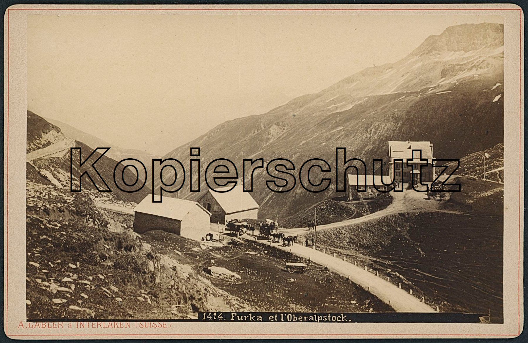 Cartoline postali: UR Furka Pass - Postkutsche - Kutsche - Realp – Nuovo (secondo la descrizione) da Schindellegi venduto da dolpitz