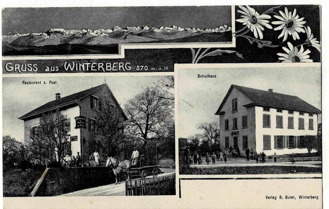 Ansichtskarten: Gruss aus Winterberg  1911 – Gebraucht aus Sulz AG von Oberdanne8