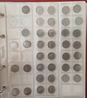 36 pièces de 5 centimes à  partir de 1883