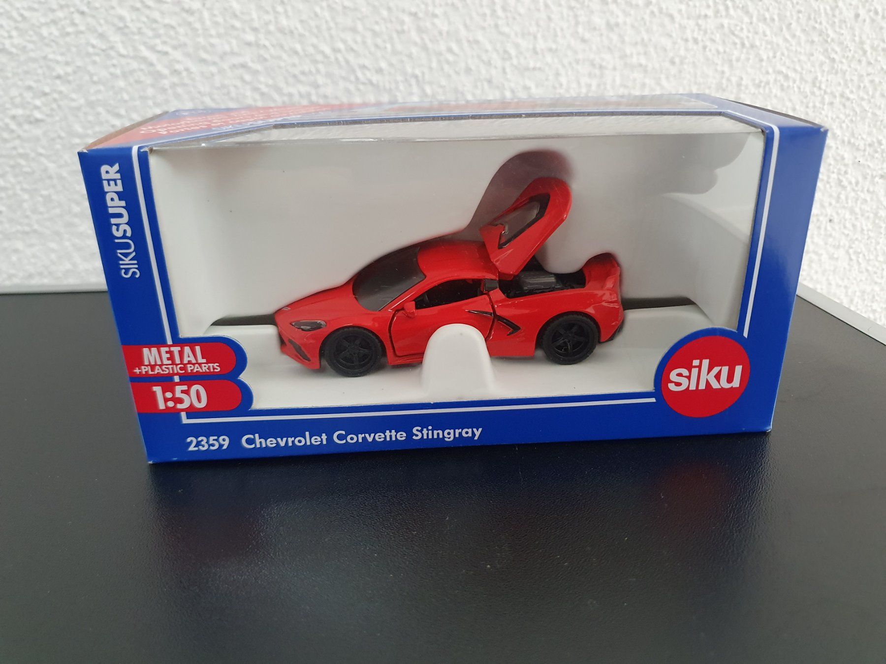 Siku Giocattoli: Neu - Siku - Chevrolet Corvette Stingray – Nuovo e nell'imballaggio originale da Dagmersellen venduto da Jarsetz_Restposten