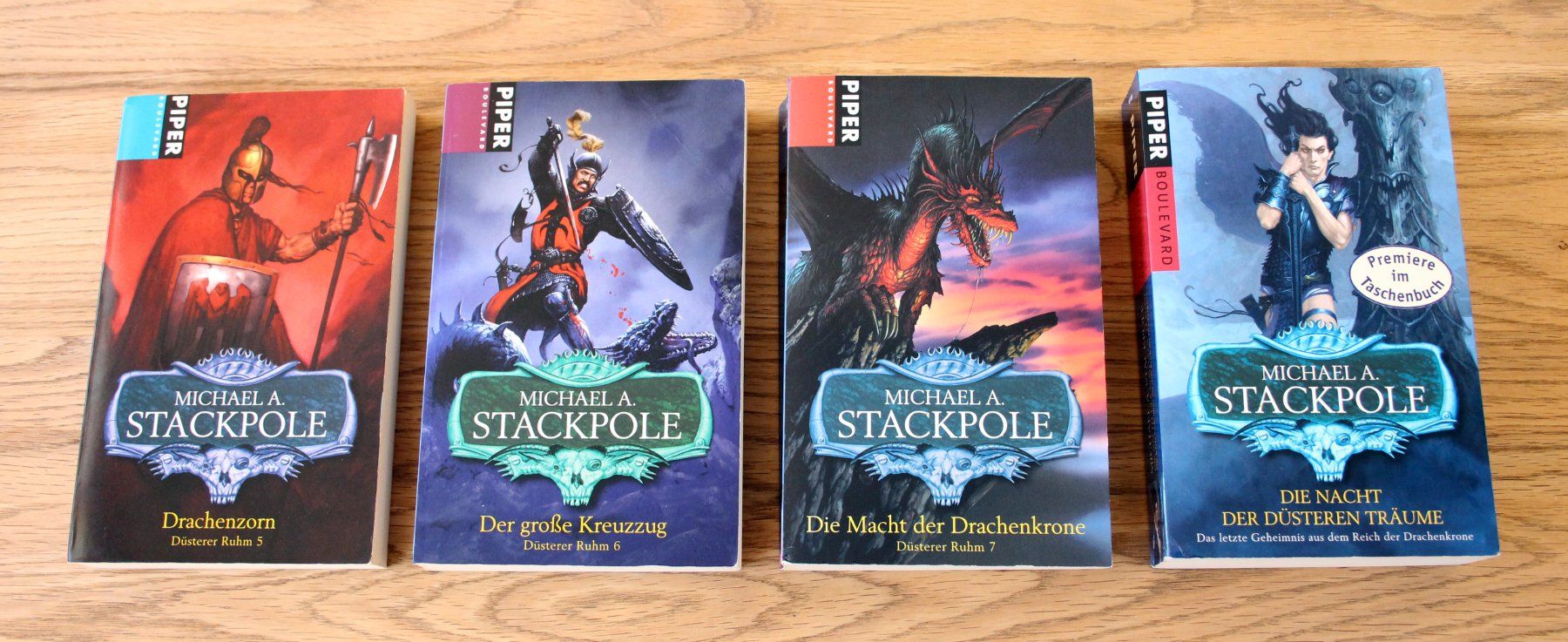Libri: Düsterer Ruhm - Band 1 bis 8 - Michael Stackpole – Usato da Thörishaus venduto da kare07 1
