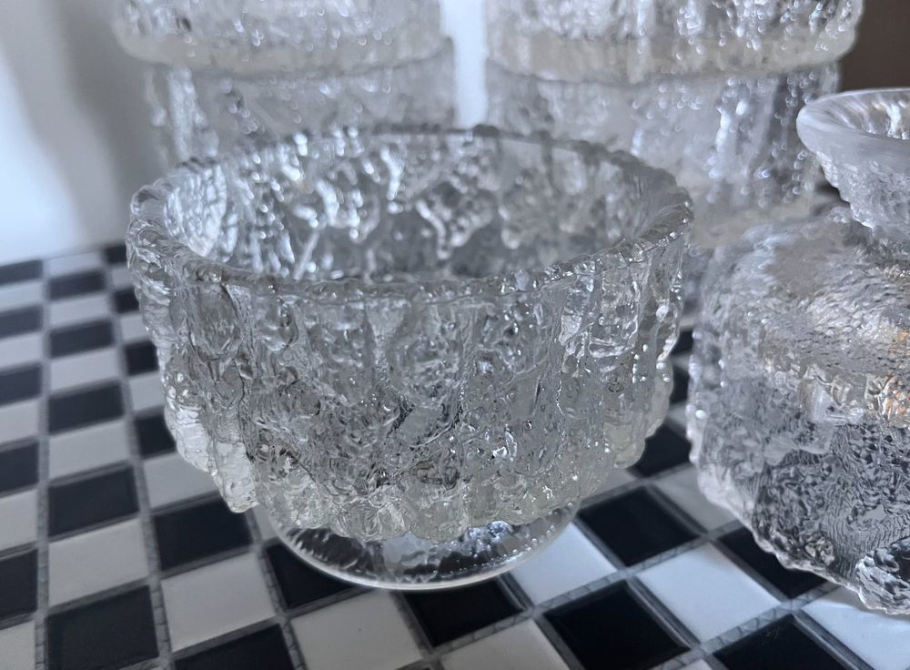 DESSERT BOWLS FROSTED ICE GLASS Kaufen auf Ricardo