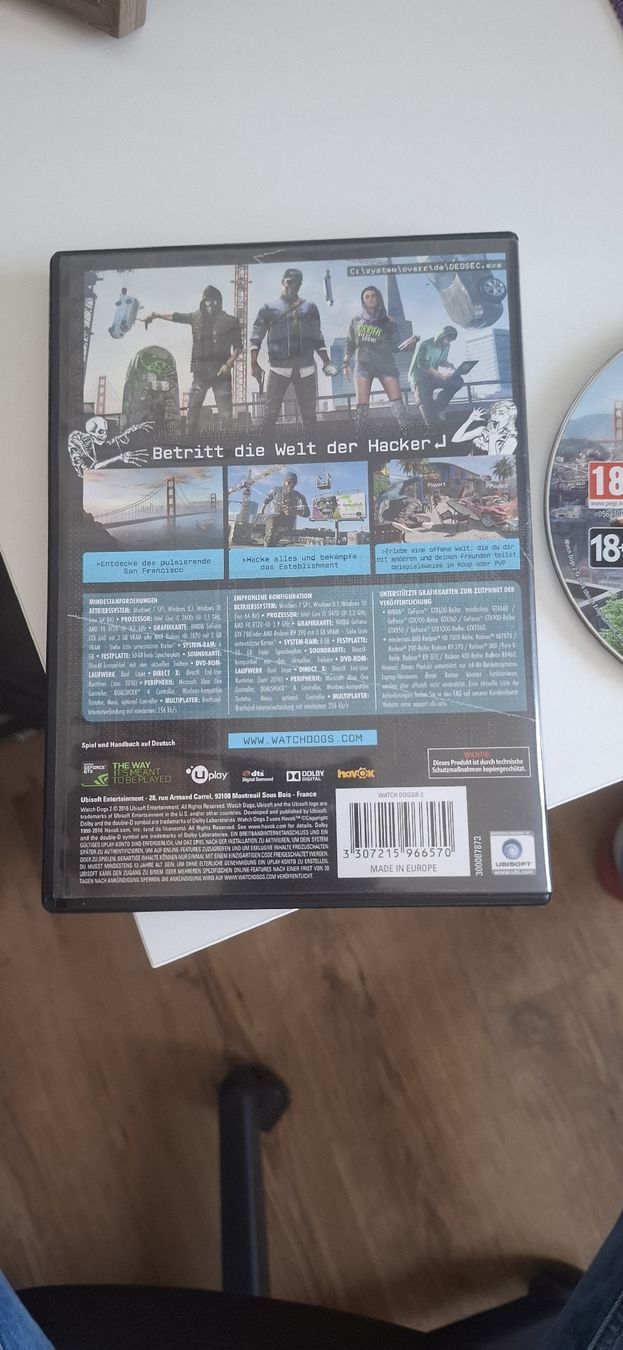 Giochi: WATCH DOGS 2  PC spiele – Usato da Netstal venduto da Ivan0007 2