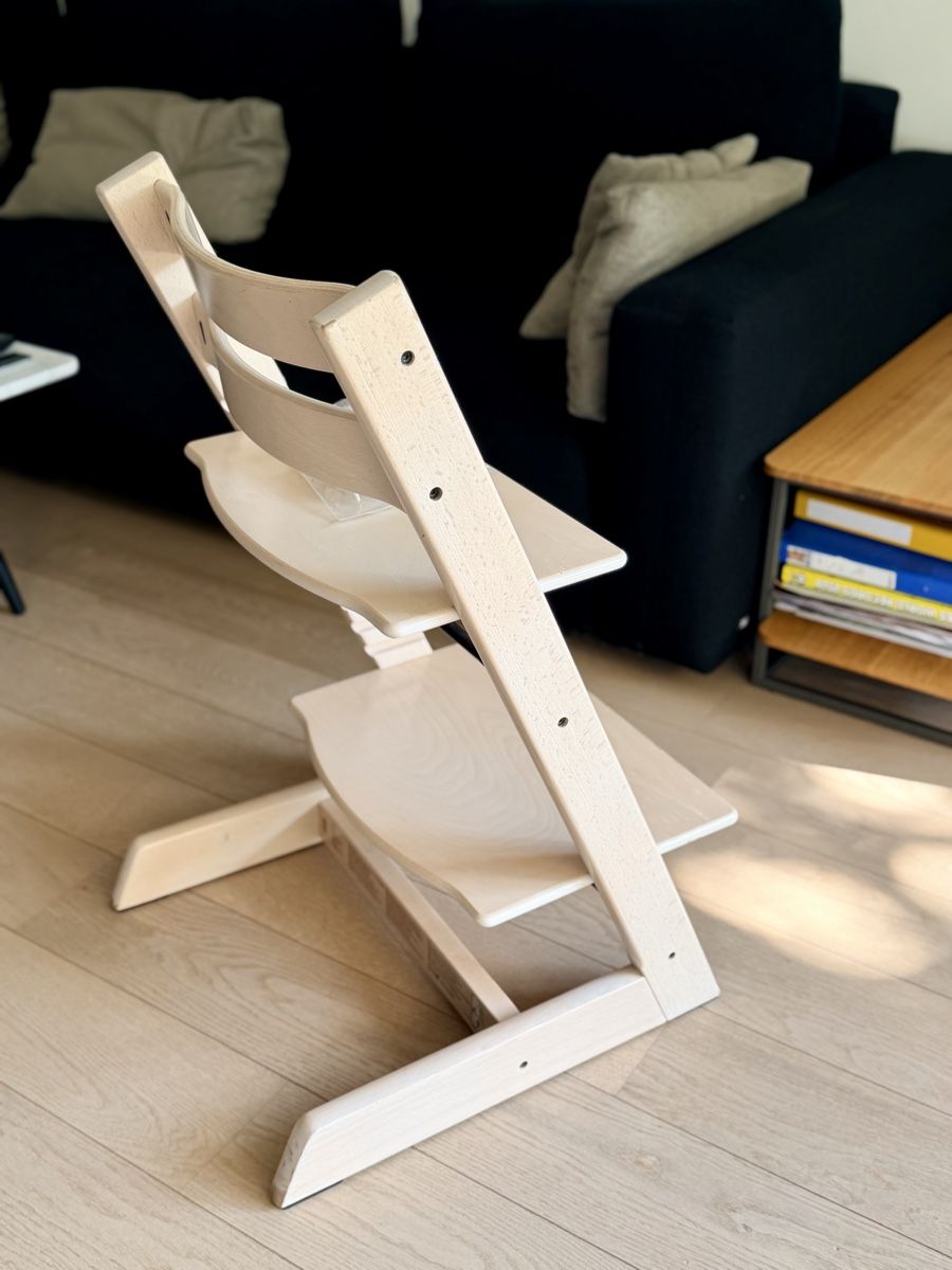 Stokke Hochstühle: Stokke TRIPP TRAPP, whitewash – Gebraucht aus Basel von Seimenboh 3