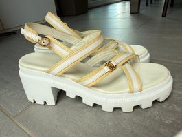 Gucci Sandalen Schuhe Leder Gr-38