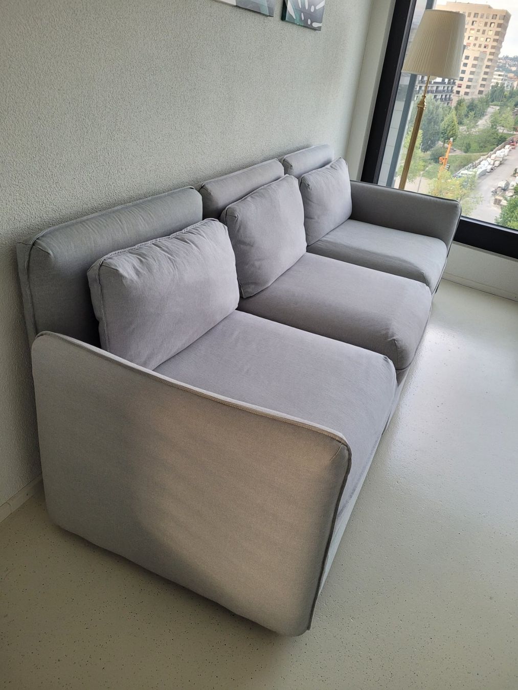 Ikea Divani: IKEA 3er Sofa hellgrau – Usato da Schlieren venduto da lilly_mx 7