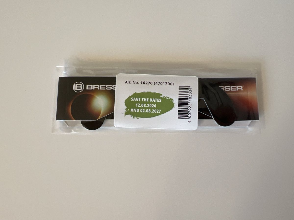 Brillen & Gläser: Sonnenfinsternis - Brille – Neu und originalverpackt aus Grabs von Saluz_01 1