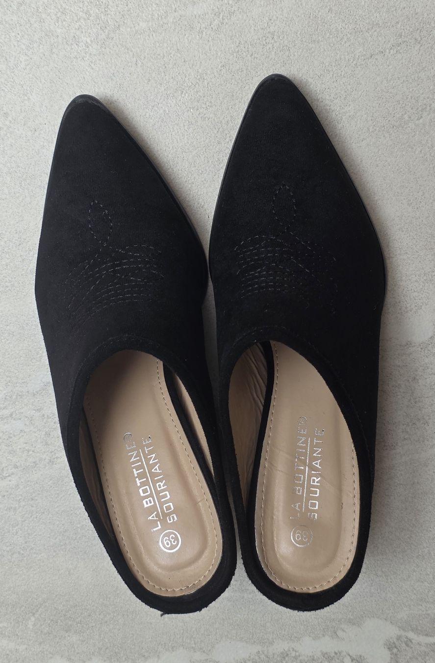 Scarpe da donna:  Mules Grösse 39 schwarz neuwertig – Nuovo (secondo la descrizione) da Rheinsulz venduto da Gilea 2