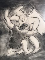 VISCONTI Georges lithographie sans titre