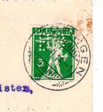 Tutti i francobolli: PK, Zofingen - Perfin 1914 – Usato da Wolhusen venduto da Curver9 1