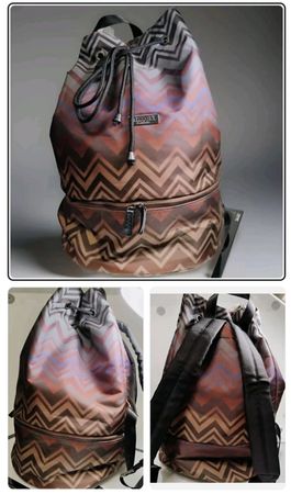 Missoni Parfüm Rucksack/Turnbeutel Braun/Beige Top Zustand