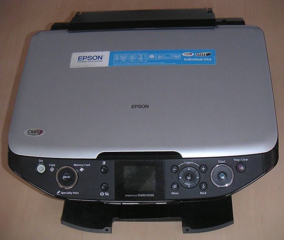 Stampanti: Drucker, Epson Stylus Photo RX585 – Usato da Oberrohrdorf venduto da displayoutlet 1