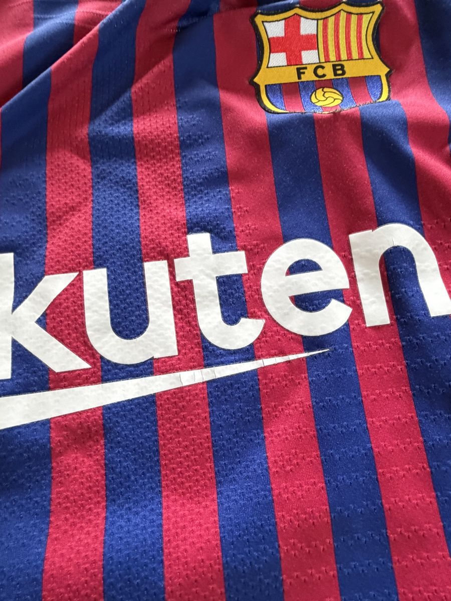 Nike Canottiere & Pantaloni: Original Fc Barcelona 18/19 Messi Player Version – Usato da Aarberg venduto da marcoo237 3