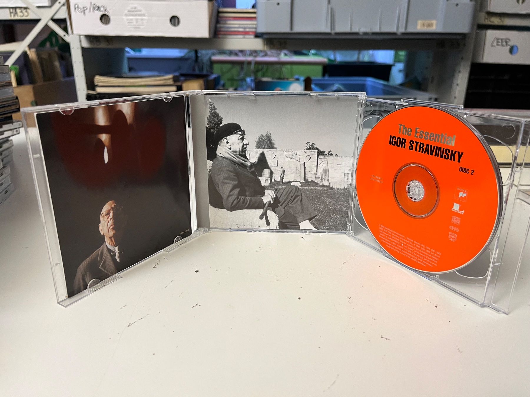 CD: Igor Stravinsky - The Essential Igor Stravinsky - SRA02A – Usato da Küsnacht ZH venduto da Internetradio 3