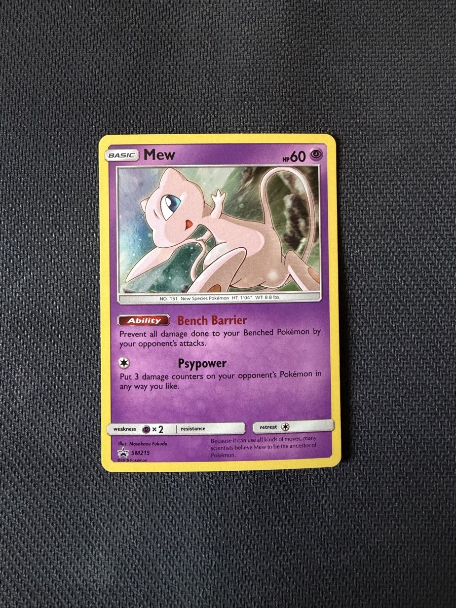 Pokémon Sammelbilder & Trading cards: Mew SM215- Sun&Moon Promos-  – Neu (gemäss Beschreibung) aus Hausen AG von Kamicards