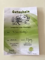 Restaurant Gutschein Müsswangen