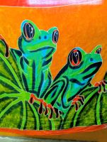 Badetuch Wickelrock Pareo 🐸 Frösche Costa Rica 160 x112 cm