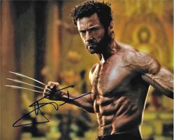 HUGH JACKMAN - *WOLVERINE* handsigniert (20 x 25 cm) mit COA