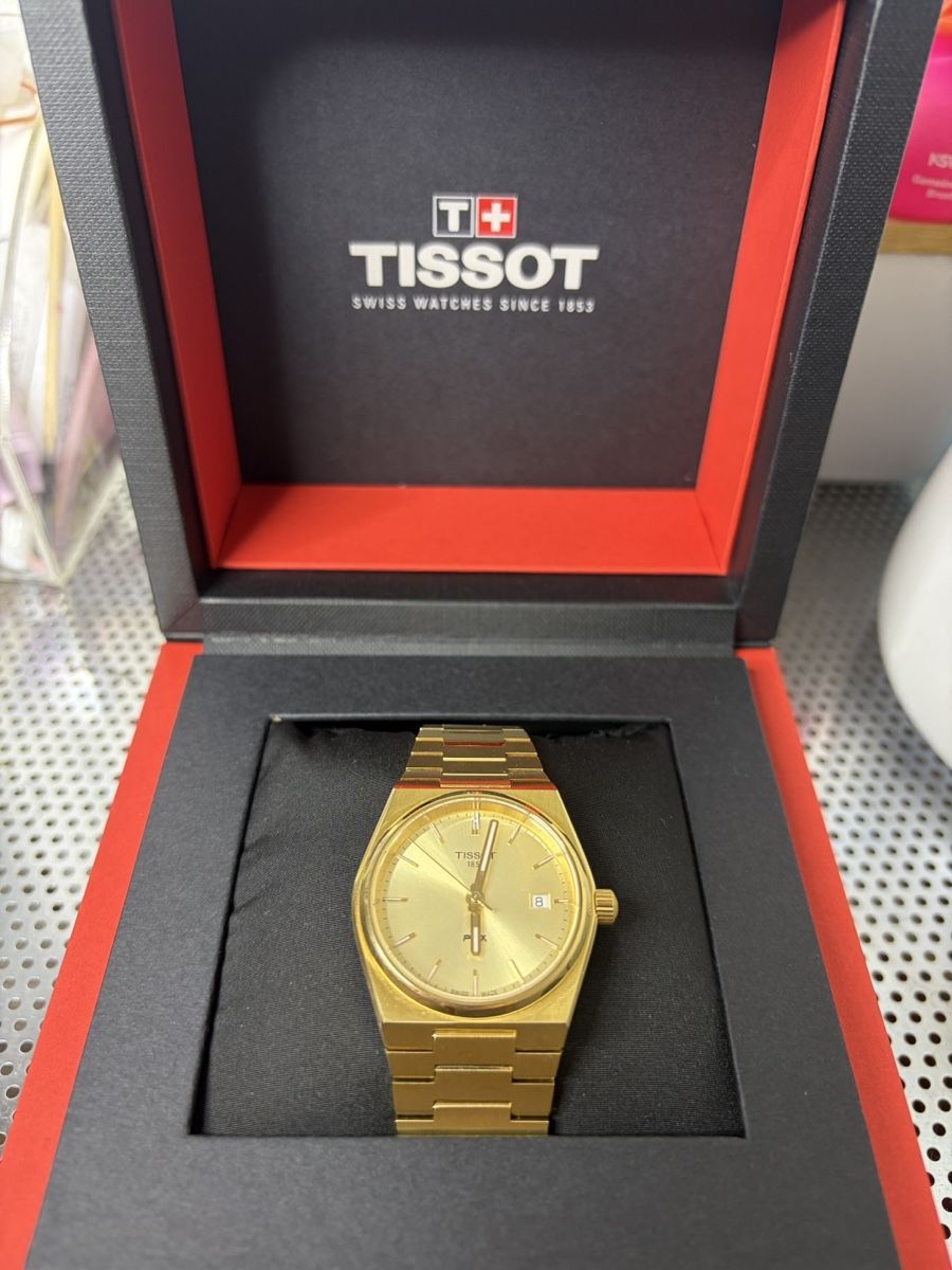 Tissot Uhren: Tissot PRX 35 Uhr Goldfarben – Neu (gemäss Beschreibung) aus Felben Wellhausen von and_rh6j