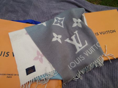 WOW Luis Vuitton Reykjavik Schal, 100% Kaschmir, NP 1000.-