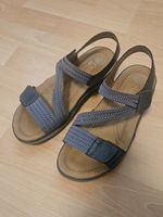 Sandale RIEKER antistress, Gr. 38, Farbe jeansblau