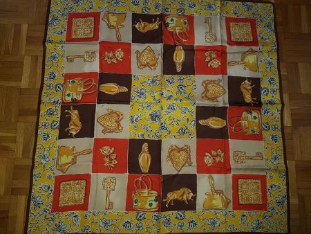 GIVENCHY foulard en soie / seiden Foulard (88 cm)