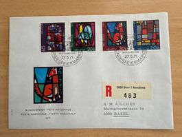 FDC Bundesfeier 1971 Ersttagsbrief Pro Patria